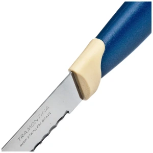 Нож Tramontina Multicolor кухонный с зубцами, 5", 12,7 см., 2 шт., 23529/215 (871-568)