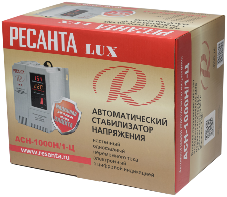 Стабилизатор РЕСАНТА АСН-1000Н/1-Ц (63/6/14)