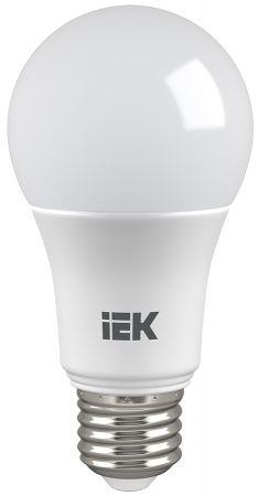 Лампочка E27 светодиод. IEK 11Вт(990Lm) А60 теплый свет 3000K LLE-A60-11-230-30-E27
