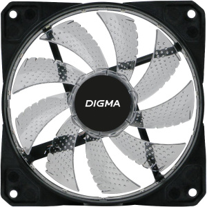 Кулер корпус 120x120x25 Digma DFAN-FRGB2 3-pin 4-pin (Molex)23dB 115gr LED Ret