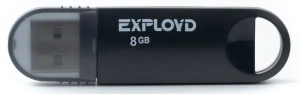 Карта USB2.0 8 GB EXPLOYD 570 черный