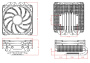 Кулер ALL ID-Cooling IS-40X V3