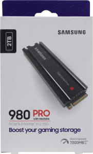 SSD М.2 2048Gb Samsung  980 PRO с радиатором M.2 PCI-E 4.0 MZ-V8P2T0CW