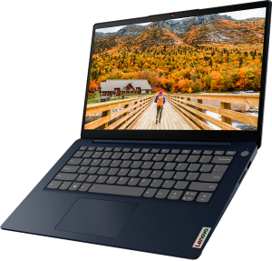 Ноутбук 14" Lenovo 14ALC6 (82KT002VRK) Ryzen 3 5300U/8Gb/SSD512Gb/IPS/noOS/blue