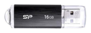 Карта USB2.0 16 GB Silicon Power Ultima U02 SP016GBUF2U02V1K черный