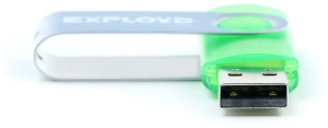 Карта USB2.0 64 GB EXPLOYD 530 зеленый