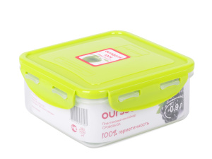 Посуда OURSSON CP0903S/GA квадрат. 0,9л