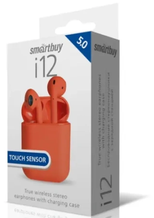 Гарнитура Bluetooth SMARTBUY SBH-3012 i12 красный