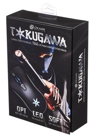 Мышь Oklick 704G TOKUGAWA Black USB