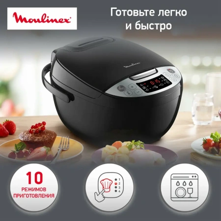 Мультиварка Moulinex MK611832 черный