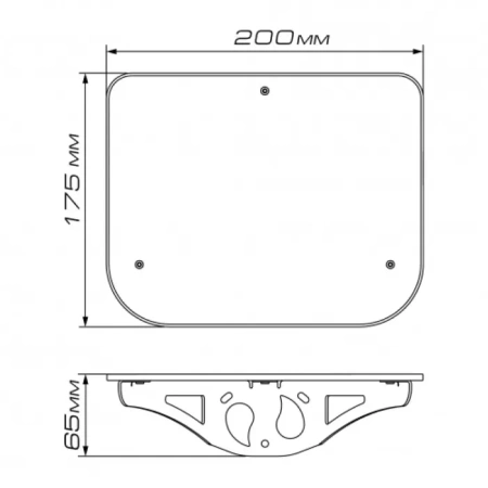 Подставка д/DVD TRONE DVD-MINI