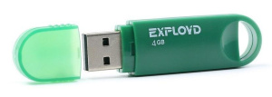 Карта USB2.0 4 GB EXPLOYD EX 570 зеленый