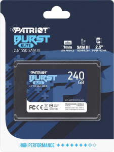 SSD 2,5" SATA 240Gb Patriot PBE240GS25SSDR Burst