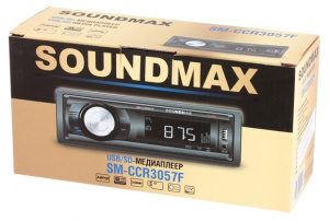 Автомагнитола-FLASH SOUNDMAX SM-CCR3057F черный