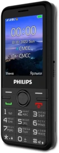 Сотовый телефон Philips Е6500 черный