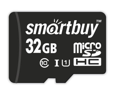 Карта micro-SD 32GB SMARTBUY Class10 UHS-I