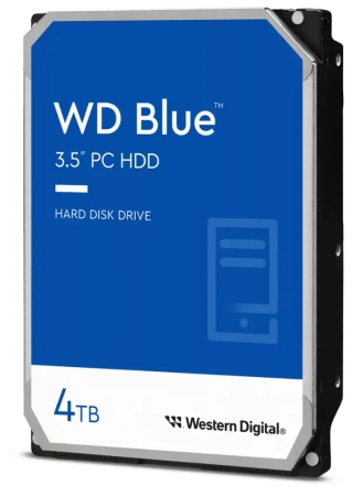 HDD SATA 4Tb WD WD40EZAX Blue (5400rpm) 256Mb