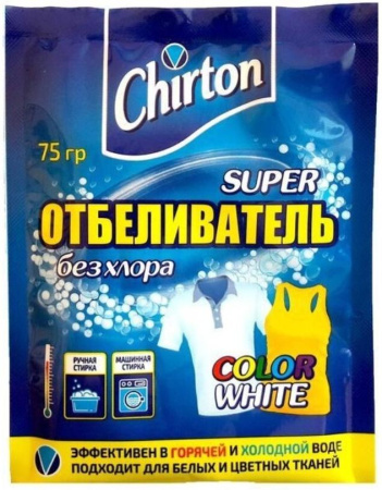 Отбеливатель Chirton Супер 75 г порошок 423-1