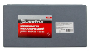 Микрометр MATRIX механический 75-100мм/0,01мм (317005)