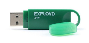 Карта USB2.0 4 GB EXPLOYD EX 570 зеленый