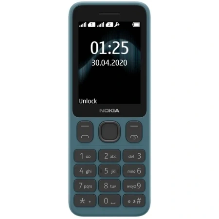 Сотовый телефон Nokia 125 DS Blue