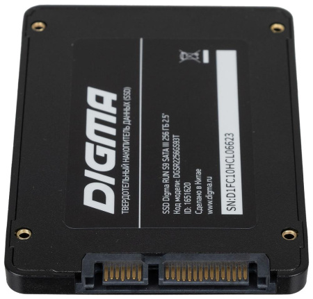 SSD 2,5" SATA 256Gb Digma DGSR2256GS93T Run