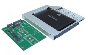 Сменный бокс HDD/SSD AgeStar SMNF2S SATA металл серебристый 2.5"