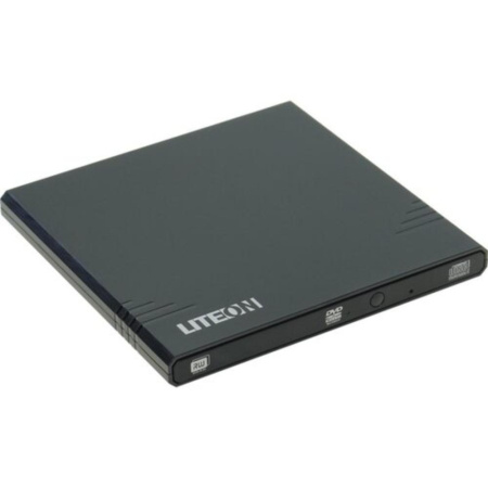 Привод USB DVD-RW Lite-On eBAU108 черный USB slim внешний
