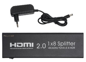С/о Разветвитель PALMEXX 1HDMI*8HDMI, 4K, 3D, HDMI1.4