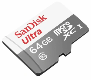 Карта micro-SD 64 GB SanDisk UHS-I SDSQUNR-064G-GN3MN