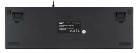 Клавиатура Acer OKW127 LED игровая черный