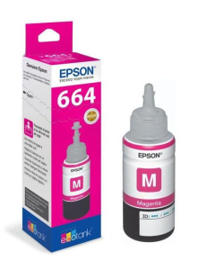 Чернила Epson 664 magenta (С13T66434A) оригинал 70 мл