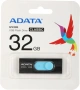 Карта USB2.0 32 GB A-DATA UV220 AUV220-32G-RBKBL черный/синий