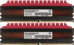 Память DDR4 16384Mb 3200MHz Patriot PV416G320C6K Viper 4 RTL PC4-25600 CL16 288-pin 2х8Gb