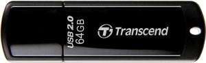 Карта USB2.0 64 GB Transcend Jetflash 350 TS64GJF350 USB2.0 черный