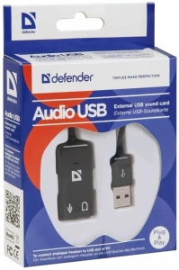 Звуковая карта USB DEFENDER (63002)