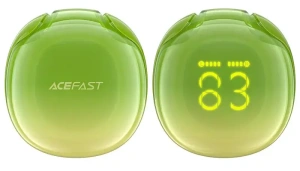 Гарнитура Bluetooth ACEFAST T9 Crystal color (Air)  зеленое авокадо