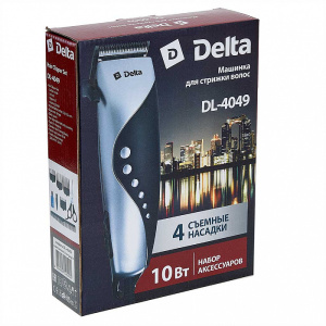 Машинка для стрижки DELTA DL-4049 серебро