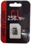 Карта micro-SD 256 GB Hikvision Class10 HS-TF-C1(STD)/256G/ZAZ01X00/OD C1