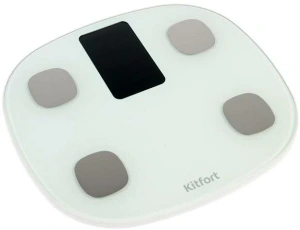 Весы напольные электронные Kitfort КТ-808 белые