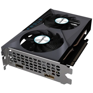 Видеокарта Gigabyte PCI-E 4.0 GV-R65XTEAGLE-4GD AMD RX6500XT 4096Mb 64 GDDR6 2610/18000/HDMIx1/DPx1/