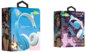 Гарнитура Bluetooth More choice HW24kids синий