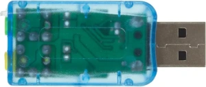 Звуковая карта USB TRUA3D (C-Media CM108) 2.0 channel out 44-48KHz (5.1 virtual channel) RTL
