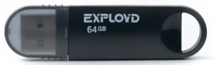 Карта USB2.0 64 GB EXPLOYD 570 черный