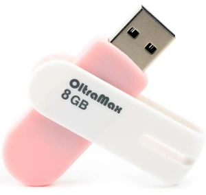 Карта USB2.0 8 GB OLTRAMAX 220 розовый