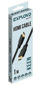 Кабель HDMI - HDMI 1 м EXPLOYD EX-K-1177