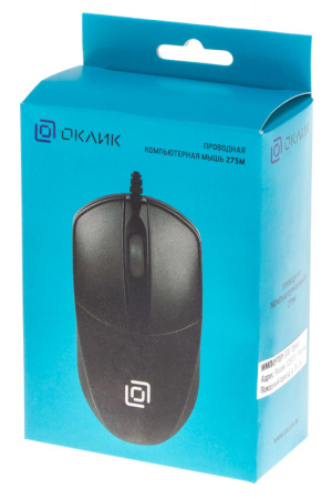 Мышь Oklick 275M черный USB