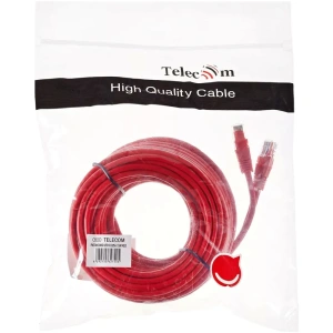 Кабель RJ-45 15 м Telecom NA102-R-15M RED