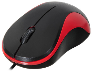 Мышь Oklick 115S for Notebooks Black/Red