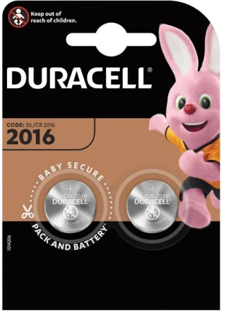 Батарейка Duracell CR2016 (2 шт)